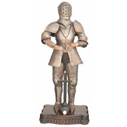 Etched Miniature Suit of Armor