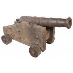 British Cannon with Carriage