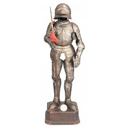 Miniature Suit of German Gothic Style Armor