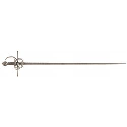 Desirable Andreis Munsten Marked Early 17th Century German-Style Rapier