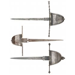 Three Main-Gauche Parrying Daggers