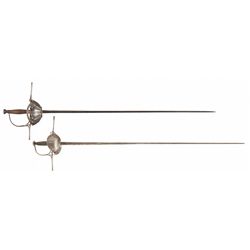 Two 17th Century Spanish Rapiers