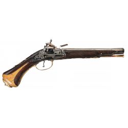 Italian Flintlock Miquelet Pistol