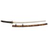 Image 1 : 17th Century Production Signed Katana with Matching Family Mon Decorated Fittings