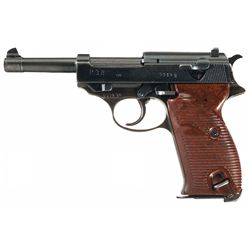 World War II Spreewerke "cyq" Code P38 Semi-Automatic Pistol