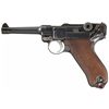 Image 1 : Scarce DWM Model 1908 Military First Issue Luger Pistol with Matching Magazine, Holster and Takedown