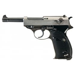 Unique Spreewerke "cyq" Code P38 Semi-Automatic Pistol