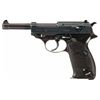 Image 1 : World War II Walther "ac/42" Code P38 Semi-Automatic Pistol with 1942 Dated Holster and Two Matching
