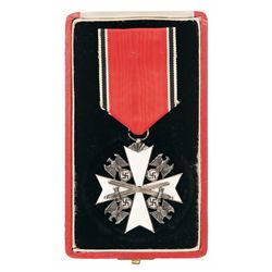 Nazi Order of the German Eagle, 3rd Class with Swords, in Case