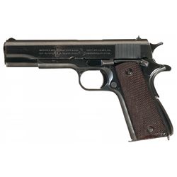 Desirable World War II U.S. Army Contract Colt Model 1911A1 "R.S." Inspected Semi-Automatic Pistol