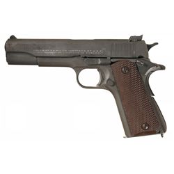 World War II U.S. Colt Model 1911A1 Frame with Service Model Ace Slide