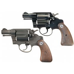 Two Colt Detective Special Double Action Revolvers