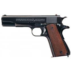Early World War II Colt Model 1911A1 Semi-Automatic Pistol