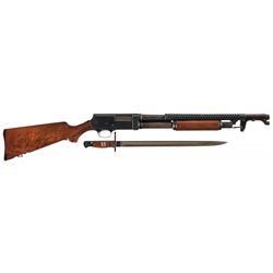 World War II U.S. Stevens Model 520-30 Slide Action Trench Gun with Bayonet