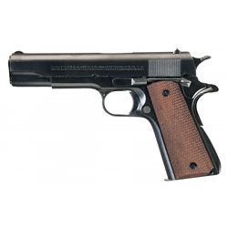 Excellent Pre-World War II Colt 38 Super Semi-Automatic Pistol