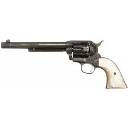 Exhibition Quality K.C. Hunt Signed/Master Engraved Gold Inlaid Blackpowder Colt Frontier Six Shoote