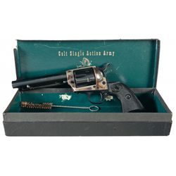 Outstanding Early Second Generation Colt Single Action Revolver with Original Black Box