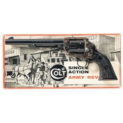 Colt Second Generation Single Action Army with Original Stagecoach Box