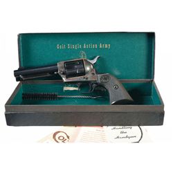 Colt Second Generation Single Action Army Revolver with Original Black Box