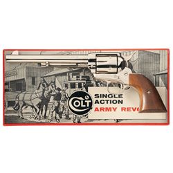 Second Generation Colt Single Action Army Revolver with Original Stagecoach Box