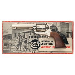 Second Generation Colt Single Action Army Revolver with Factory Letter and Original Stagecoach Box