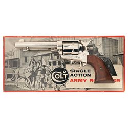 Second Generation Colt Single Action Army Revolver with Original Stagecoach Box
