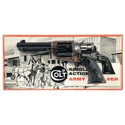 Colt Second Generation Single Action Army Revolver with Stagecoach Box