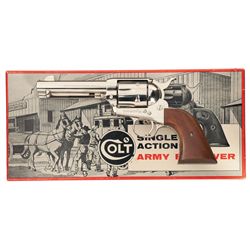 Second Generation Colt Single Action Army Revolver with Factory Letter and Stagecoach Box