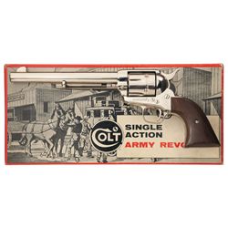 Second Generation Colt Single Action Army Revolver with Factory Stagecoach Box and Factory Letter