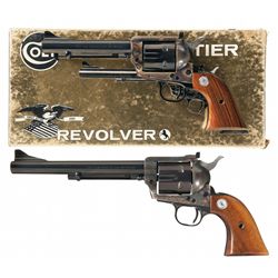 Two Colt New Frontier Single Action Revolvers