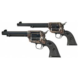 Two Colt Single Action Revolvers