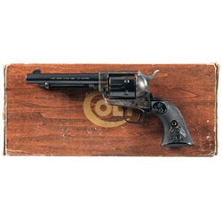 Excellent Second Generation Colt Single Action Army Revolver with Original Box