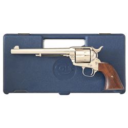 Third Generation Colt Single Action Army Revolver with Case