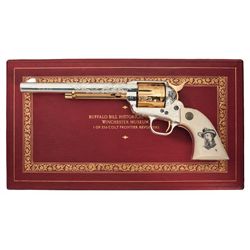 Cased Limited Edition 1 of 250 Engraved Buffalo Bill Commemorative Colt Single Action Army Revolver