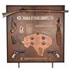 Image 1 : Two Commemorative Colt Revolvers and One Flintlock Rifle with Two Display Boards