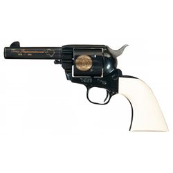 Colt Texas Sesquicentennial Commemorative Sheriff's Model Single Action Army Revolver with Ivory Gri