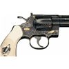 Image 3 : Magnificent Cased Pair of Consecutively Serial Numbered Engraved Gold Inlaid Colt Python Commemorati