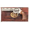 Image 1 : Nickel Plated Colt Python Double Action Revolver with Factory Box