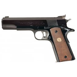 Colt National Match Semi-Automatic Pistol with Holster