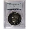 Image 1 : 1973-S IKE DOLLAR PCGS PR69 DCAM CLAD