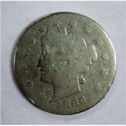 1886 LIBERTY NICKEL AG, KEY