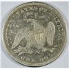 Image 2 : 1872 SEATED DOLLAR VF
