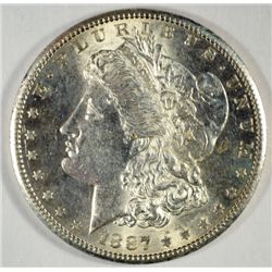 1887 S MORGAN DOLLAR CH BU