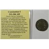 Image 1 : ANCIENT ROMAN COIN ATTRIBUTED TO THE RULE OF CONSTANTIUS I CIRCA 293-306 A.D.