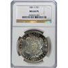Image 1 : 1881 S MORGAN DOLLAR NGC MS 64 PL WHITE + COLOR