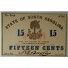 Image 1 : 1863- 15 CENT SOUTH CAROLINA NOTE
