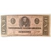 Image 1 : 1863 $1.00 CONFEDERATE STATES OF AMERICA NOTE