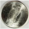 Image 2 : 1925 PEACE SILVER DOLLAR, GEM BU MINT ERROR ( OBVERSE LAMINATION )