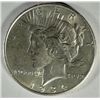 Image 1 : 1934-D PEACE SILVER DOLLAR, AU