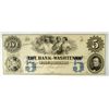 Image 1 : 185- $5.00 BANK OF WASHTENAW, MI NOTE